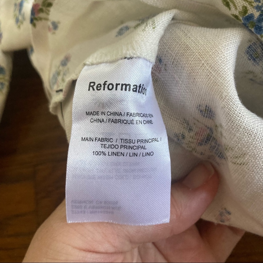 Reformation Linen Top - Picture 9 of 9